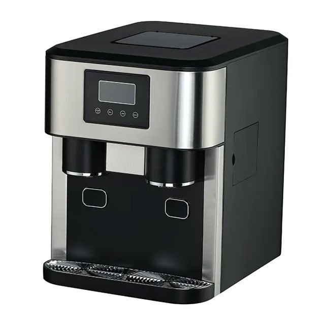 Ice Maker Machine Countertop 3 in 1 Portable Ice Maker with Cold Water Dispenser