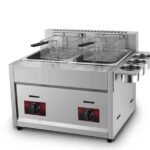 Commercial Gas Fryer Double Tank