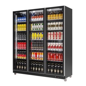 Commercial 3 Doors Grocery & Drinks Chiller