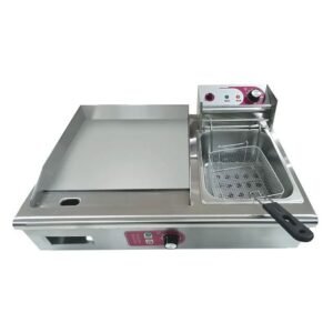 Commercial Combination Furnace Electric HotPlat + Electric Fryer